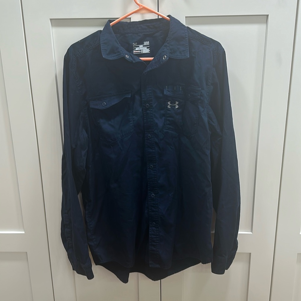 Men’s UnderArmour Long Sleeve Button Down
